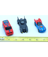 Diecast Superhero Car lot Ertl Batman, Hotwheels Superman Maisto Spiderman - £11.15 GBP