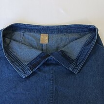 White Stag Stretch Women's Blue Mini Denim Skort Measured Waist 34" image 9