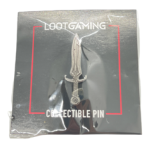 Loot Crate Gaming Exclusive Dagger Sword Collectible Metal Pin New Free Shipping - £7.89 GBP