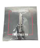 Loot Crate Gaming Exclusive Dagger Sword Collectible Metal Pin New Free ... - £7.76 GBP