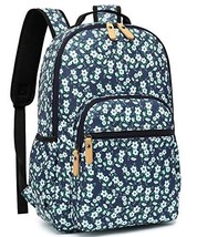 Leaper Water-resistant Floral Laptop Backpack Travel Bag Bookbags Satche... - $52.36