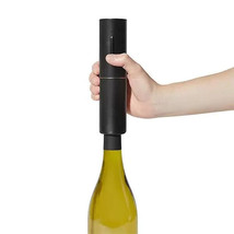 NIB RBT Electric Corkscrew Wine Opener with Foil Cutter and Marble Charging Base - £31.03 GBP