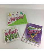 80&#39;s Ultimate Party Bundle Coloring Book What Ever Napkins Awesome Plate... - $29.65