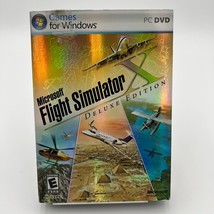 Microsoft Flight Simulator X: Deluxe Edition (PC: Windows 2006) + Booklets &amp; Key - £9.72 GBP