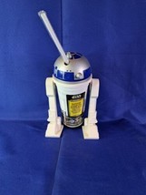 Vintage 1999 Star Wars R2-D2 Cup Topper &amp; Large Cup Set KFC Taco Bell Pi... - £22.12 GBP