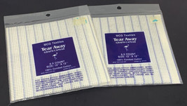 Lot Of 2 Cross Stitch Tear Away Waste Graph Canvas 12x12 Mcg Textiles 8.5 Count - £7.90 GBP