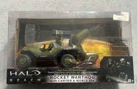 Halo Reach Rocket Warthog RC Radio Controlled w/Carter &amp; Noble Six Never... - £52.84 GBP