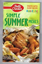 Betty Crocker Magazine #187 August 2002 Simple Summer Meals recipes - £11.52 GBP