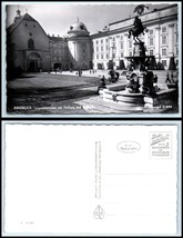 RPPC PHOTO Postcard - Austria, Innsbruck, Leopoldsbrunnen mit Hofburg C25 - £3.15 GBP