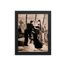 Laurel and Hardy signed movie still photo Reprint - £51.11 GBP