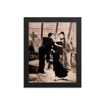 Laurel and Hardy signed movie still photo Reprint - £48.82 GBP