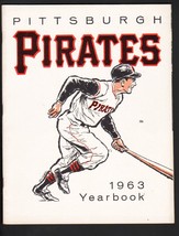 PITTSBURGH PIRATES 1963 YEARBOOK-MLB-BASEBALL-NICE COPY - $94.58