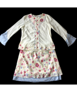 Mary Kate And Ashley VINTAGE Girls 2 pc Boho Top Skirt Set Size 10.5 Plu... - $49.79 CAD