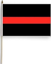 Thin Red Line Flag - 12x18 Inch - £3.72 GBP