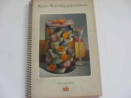 Recipes Cooking Of Scandinavia Foods Of The World Time Life Books Spiral... - £6.30 GBP