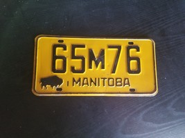 1964 Manitoba License Plate - $22.00