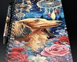 6X8 Notebook with Matching Pen - Dachshund with Dreamcatcher - $7.00