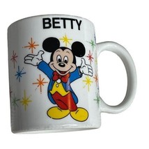 Vintage 1980’s Disney Name Mug Betty - £11.59 GBP