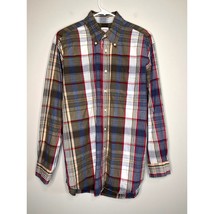 Brooks Brothers Madison Muted Rainbow Plaid Tartan Business Professional... - $32.00