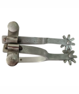 Antique Crockett Marked Aluminum Western Horse Spurs - $189.99