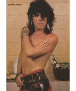 Stephen Pearcy Ratt teen magazine pinup clipping vintage rocker shirtles... - $5.00