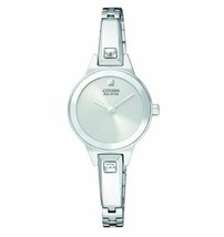 Citizen EX1320-89A Silhouette Women&#39;s 22mm Crystal Accent S/Steel Solar Watch - £89.60 GBP