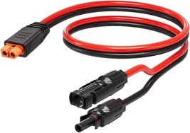 Solar to XT60i Connector Cable 12AWG 2FT Solar Panel Connector to XT60i Charging - £18.44 GBP
