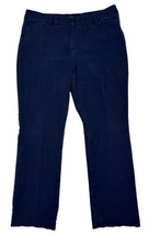 41 Hawthorn Women Plus Size 16 (Measure 35x31) Dark Blue Chino Pants - £8.13 GBP