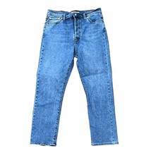 Levi&#39;s Sz 32 Jeans Wedgie Straight Medium Wash Love in the Mist Stretch ... - $32.68