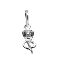 Pure Massives Sterlingsilber Schlangen Anhänger Unisex - £15.15 GBP