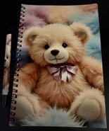 6X8 Notebook with Matching Pen - Teddy Bear - $7.00