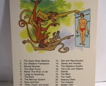 1978 Walt Disney&#39;s Fun &amp; Facts Flashcard: The Human Body - $2.00