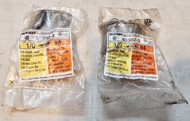 Amp Inc Miniwedge Connectors 83592-3 2ea 1/0-#4 Yellow/Orange Aluminum T... - $12.49