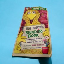 Big Bird&#39;s Blunder Book Kingsbury Bennett 1972 Sesame Street Paperback V... - $12.72