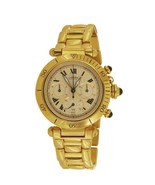 Authenticity Guarantee 
Cartier Pasha Chrono Yellow Gold Watch 2111 1 - $18,430.00