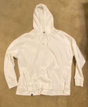 PUMA Sweater Womens Medium white Hoodie Long Sleeve Pullover Sweatshirt ... - £12.47 GBP