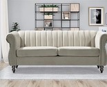 US Pride Furniture S5649-SF Sofas, Cream - $855.99