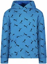 PUMA Boy&#39;s Youth French Terry Hoodie With Kangaroo Pocket (US, Alpha, Large, - £20.09 GBP