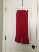 Gap Boys Athletic Red Black Track Pants Size 8  - £25.78 GBP