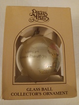 Enesco Precious Moments Christmas Glass Ball Collector&#39;s Ornaments E2470 - £11.98 GBP