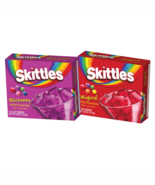 Skittles Variety Flavored Gelatin | 3.89oz | Fat Free | Mix &amp; Match Flavors - £18.51 GBP+