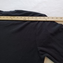 IZOD Sleepwear Pajama Shirt Men's XL Black Fleece Long Sleeve Comfort Lounge image 10