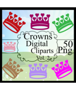 Crowns Digital Cliparts Vol. 2 - $37.17 MXN