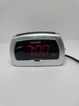 Sharp Alarm Clock Model SPC185 With USB Port Tested &amp; Working. - £10.76 GBP