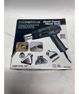 Genesis 1500W 12.5 Amp Heat Gun with Accessory Tips Dual Temp Heat Gun Are - $24.89