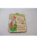 Vintage 1947 Christmas Butterfly Greeting Card unused rare - $936.77 MXN