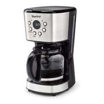 Starfrit - Programmable Electric Coffee Maker, 12 Cup Capacity, 900 Watts, Stain - £59.92 GBP
