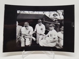 Babe Ruth Vintage 4x6 Photograph Handing Bat 4x6 Rare - $7.42