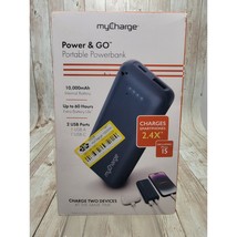 MyCharge Power &amp; Go Power Bank 10000mAh For Smart Phones, Tablets, Earbu... - $9.47