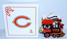 2005 Danbury Mint Chicago Bears Holiday Express Santa Train Ornament In Box - £27.56 GBP